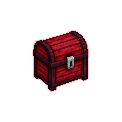 Crates — red treasure chest